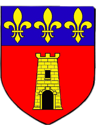 SALERS 15 Abteilungen - Städte Frankreich Fahnen 