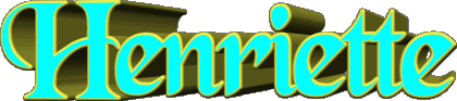 Henriette H FEMENINO - Francia Nombre 