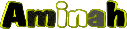 Aminah A FEMININ - Maghreb Musulman Prénoms 