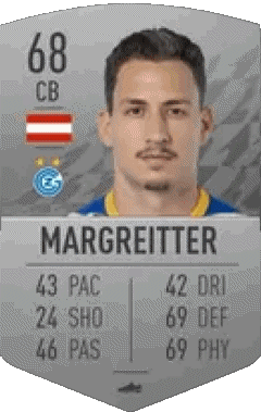 Georg Margreitter Austria F I F A - Giocatori carte Videogiochi Multimedia 