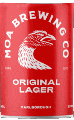 Original Lager-Original Lager Moa Nouvelle Zélande Bières Boissons 