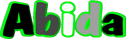 Abida A WEIBLICH - Maghreb Muslim Vorname 