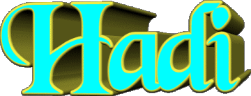 Hadi H MASCULINO - Magreb Musulmán Nombre 