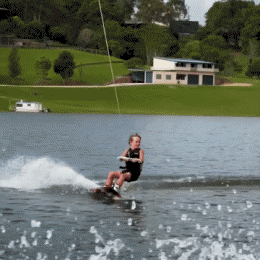 Wakeboard Win Fun Wasserski fahren Sport Humor -  Fun 