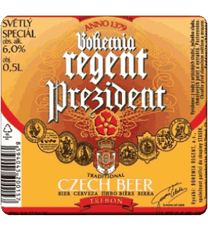Bohemia-Regent Czech republic Beers Drinks 