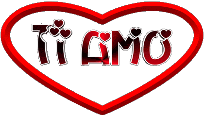 Corazón Ti Amo Italiano Mensajes 