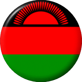 Rond Malawi Afrique Drapeaux 