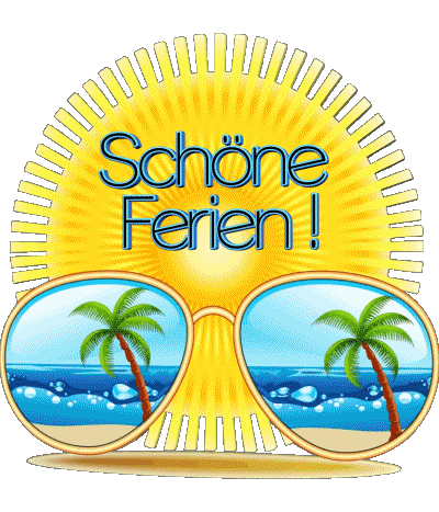 18 Transparent Background Schöne Ferien German Messages 