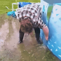 Fail 02 Schwimmbad MENSCHEN Humor -  Fun 