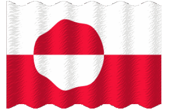 Sventola Groenlandia America Bandiere 