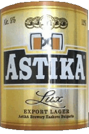 Astika Bulgarien Bier Getränke 