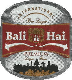 Bali-Hai Indonesien Bier Getränke 