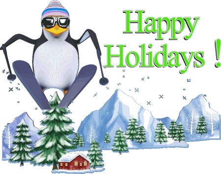 Serie 05 Happy Holidays Winter English Messages 