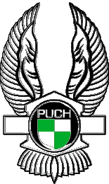 Logo Puch MOTOCICLETAS Transporte 
