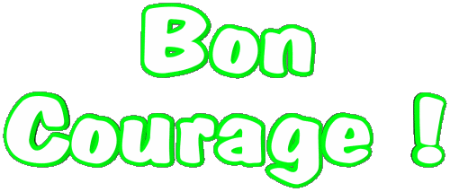04 Bon Courage Francese Messagi 