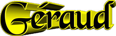 Géraud G MASCULINE - France First Names 