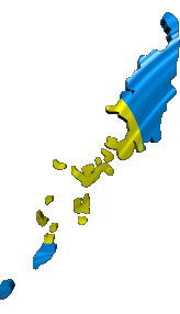 Carta Geografica Palau Oceania Bandiere 
