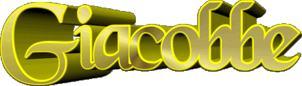 Giacobbe G MASCHIO -  Italia Nome 