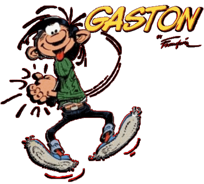 Gaston Lagaffe Comicstrip Multimedia 