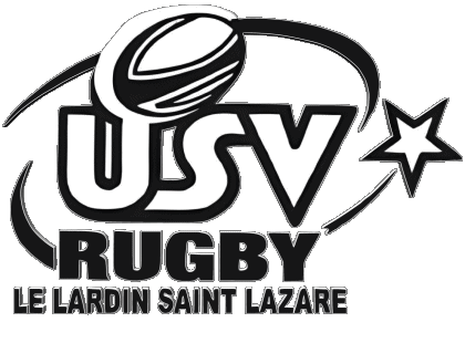 Union Sportive Vézèrienne Le Lardin Dept 24 Rugby Club Francia Logo Sportivo 