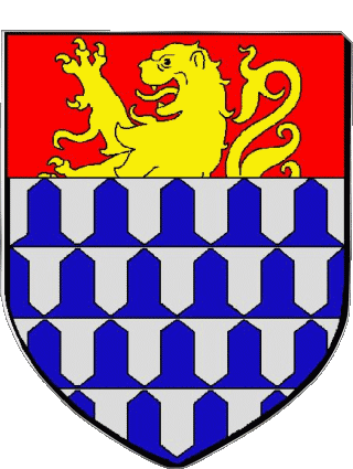 Blason-Blason DOMENE 38 Départements - Villes France Drapeaux 