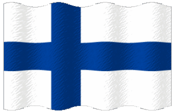 Sventola Finlandia Europa Bandiere 