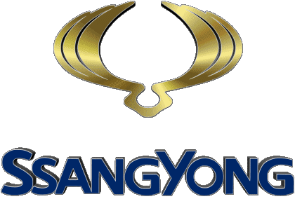 Logo SsangYong Coche Transporte 