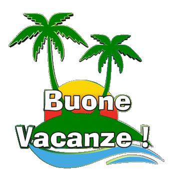 01 Sfondo trasparente Buone Vacanze Italiano Messagi 