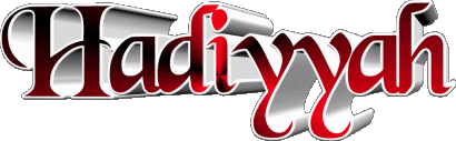 Hadiyyah H FEMININ - Maghreb Musulman Prénoms 