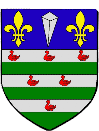 Blazon-Blazon VAUCRESSON 92 Departments - Cities France Flags 