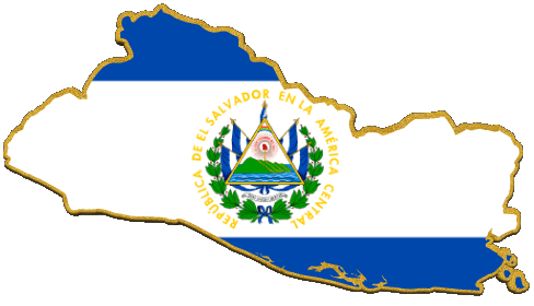 Map Salvador America Flags 