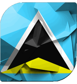 Plaza Santa lucía América Banderas 