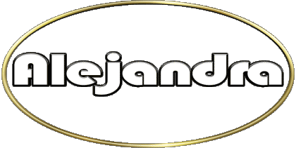 Alejandra A FEMMINILE - Spagna Nome 