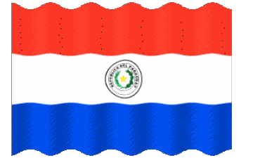 Ondulación Paraguay América Banderas 
