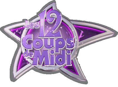 Logo-Logo Les 12 coups de midi T.F.1 Jeux Divers TV Show Multi Media 