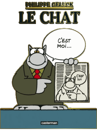 Le chat - Philippe Geluck Comicstrip Multimedia 