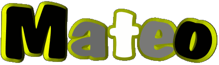 Mateo M MASCULINE - Spain First Names 