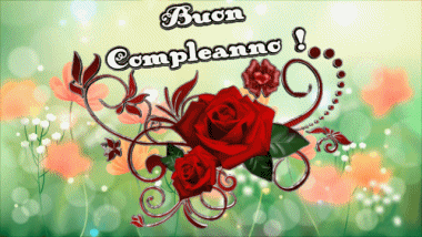 001 Animated Background Floreale Buon Compleanno Italian Messages 