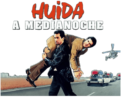 Logotipo Español Huida a Medianoche Películas Internacional Multimedia 