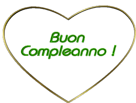 001 Cuore Buon Compleanno Italien Messages 