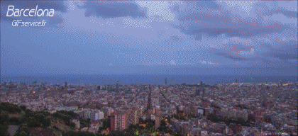 Espagne - Barcelone Orte - TimeLapse Humor -  Fun 