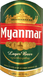 Myanmar Birmanie Bières Boissons 