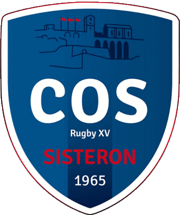 CLUB OLYMPIQUE SISTERONNAIS Dept 04 Rugby Club France Logo Sports 