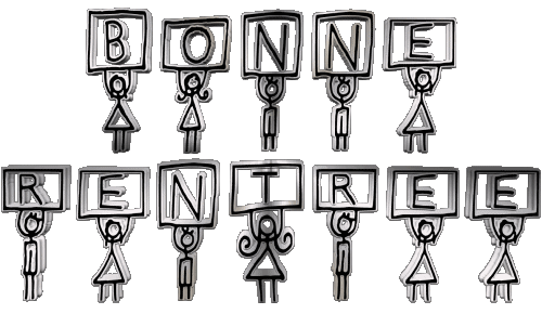 10 Transparent Background Bonne Rentrée French Messages 