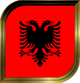 Plaza Albania Europa Banderas 