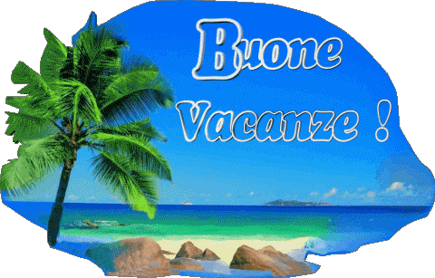 17 Fondo transparente Buone Vacanze Italiano Mensajes 