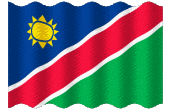 Sventola Namibia Africa Bandiere 
