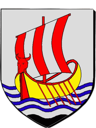 Wappen-Wappen SAINT CYR SUR MER 83 Abteilungen - Städte Frankreich Fahnen 