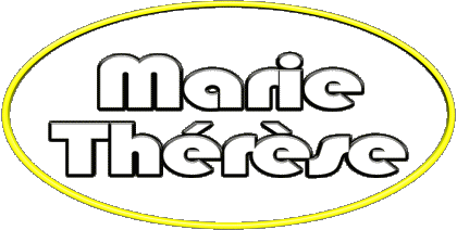Marie Thérèse M Zusammengesetzter WEIBLICH - Frankreich Vorname 