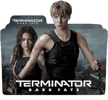 Logo Dark Fate Terminator Películas Internacional Multimedia 